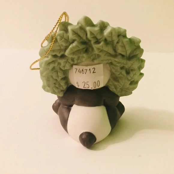 2014 Precious Moments Happy Holly  Days Panda Christmas Ornament - Picture 4 of 16